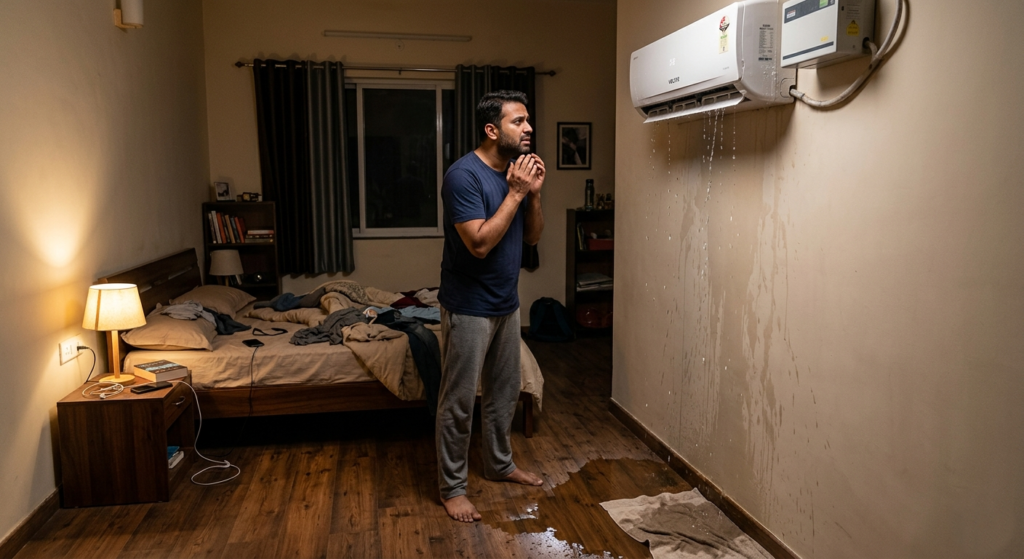 Your AC Leaking Water Inside